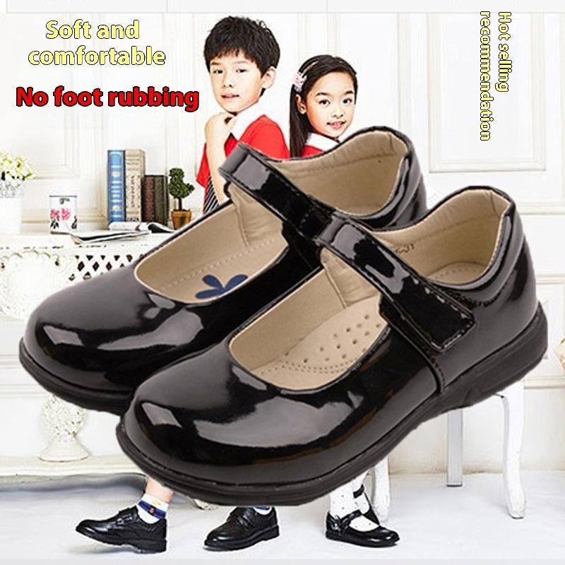 Girls' Spring And Autumn Princess Dancing Leather Shoes 3