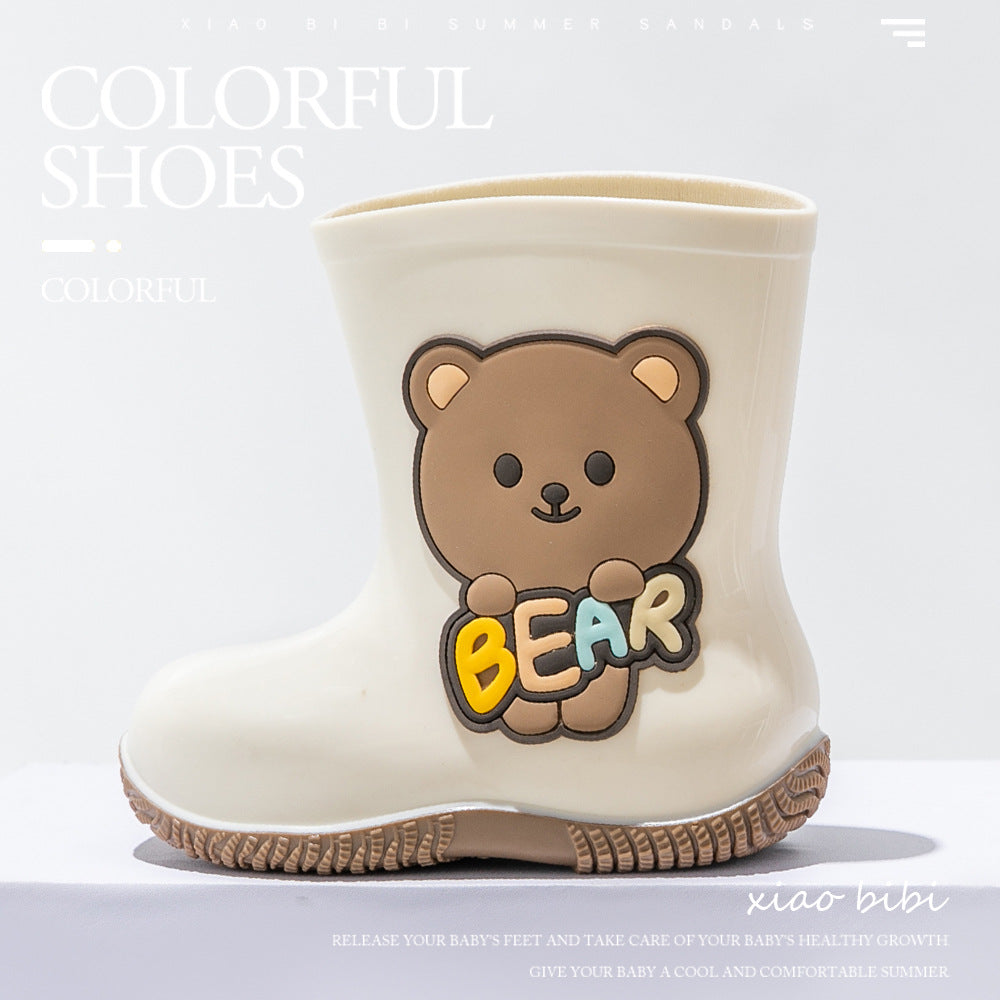 Children's Boy Baby Summer Student Rain Shoes 4