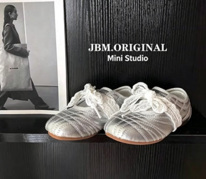 Ballet Flats, 2026 Spring & Autumn, Soft Sole Girls Shoes, Fragrant Style Casual Shoes, Elegant Mary Jane Princess Shoes For Older Girls 1