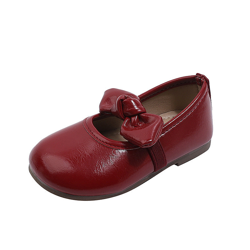 Cute Bow-knot Princess Shoes Soft-soled Performance Shoes 5
