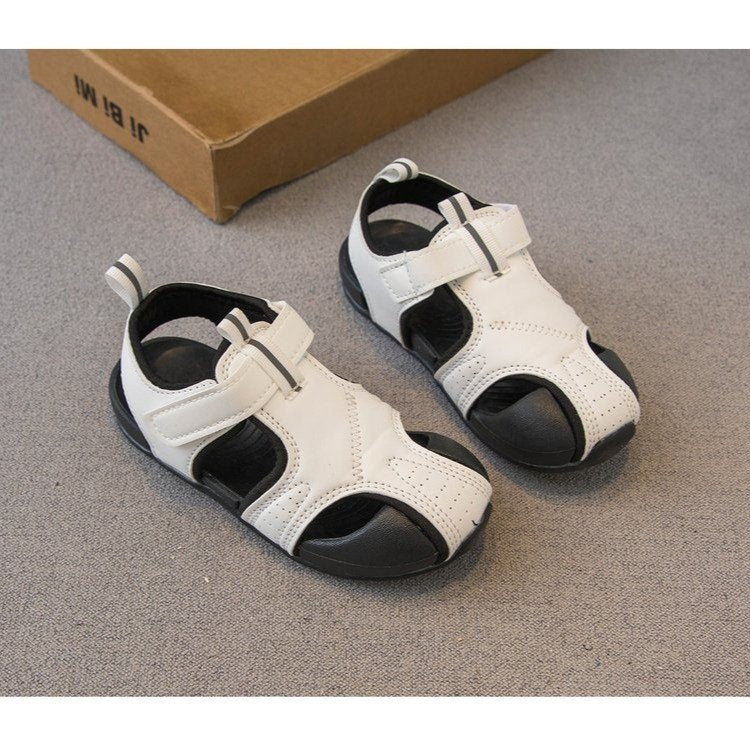 Children's Baotou Sandals Lightweight Soft Bottom Beach Shoes For Girls' Leisure Sports Baby Shoes 1