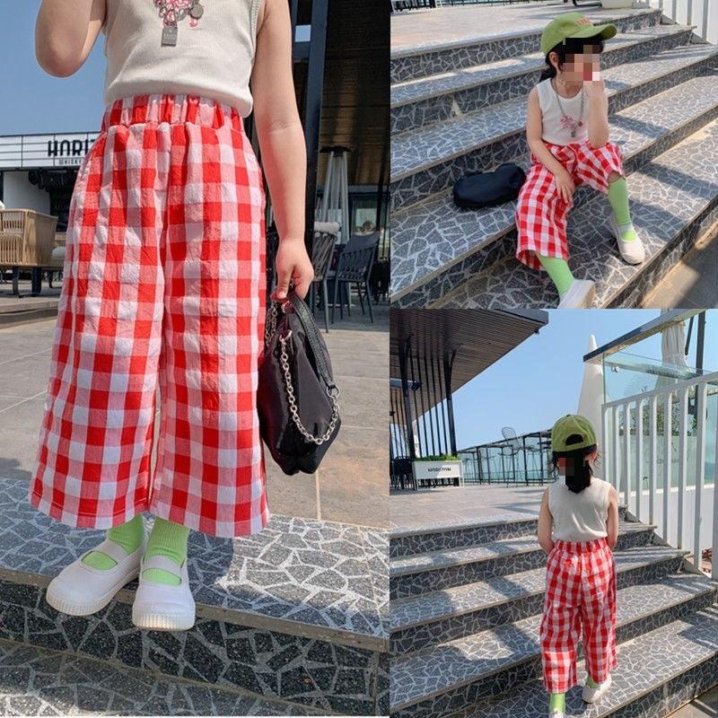 Mosquito Repelling Pants Children Fashionable Casual Pants Baby Girl Fashionable Trousers 1