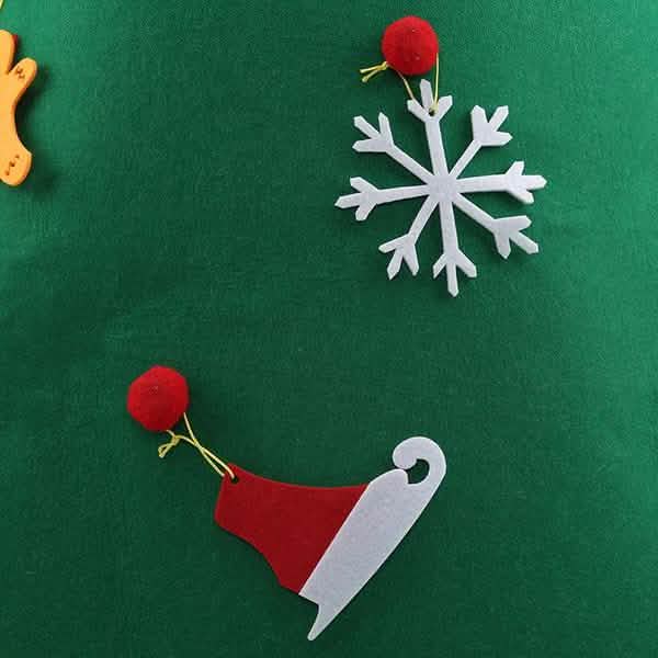 DIY 3D Felt Christmas Tree Upgraded Toddler Christmas Tree 13