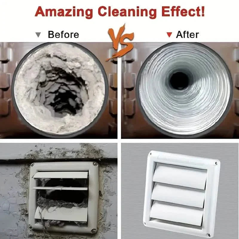 Dryer Vent Cleaning Made Easy with Lint-Cleaner Tool 6