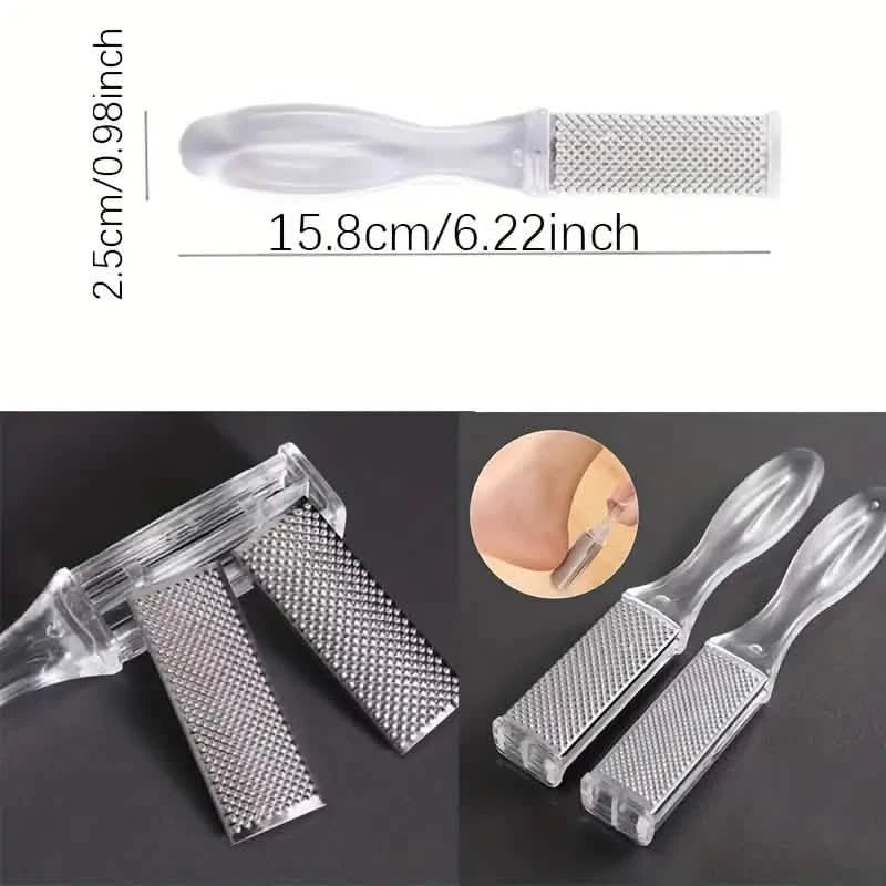 Dual-Sided Foot File - Callus Remover & Pedicure Tool for Smooth, Soft Feet, Toenail, Skin Care 5