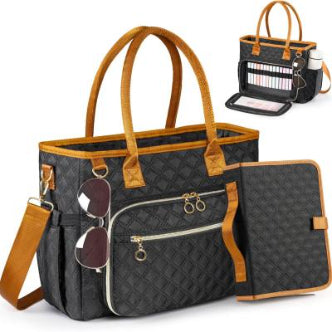 Diaper Bag Baby Outing Backpack Large-Capacity Waterproof Small Square 11