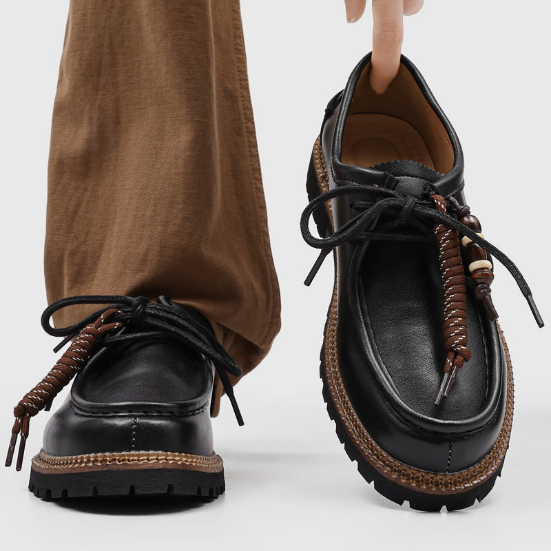 British-style Vintage Casual Mens Shoes 6