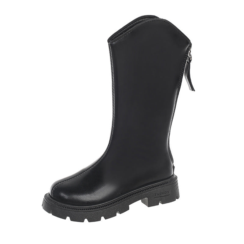 Girls' Shoes Winter Children's Boots Spring And Autumn Children's Shoes 5