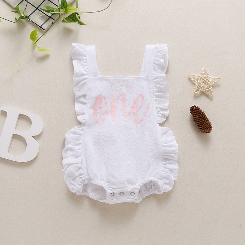Infant Multicolor Bellyband Jumpsuit Romper 6