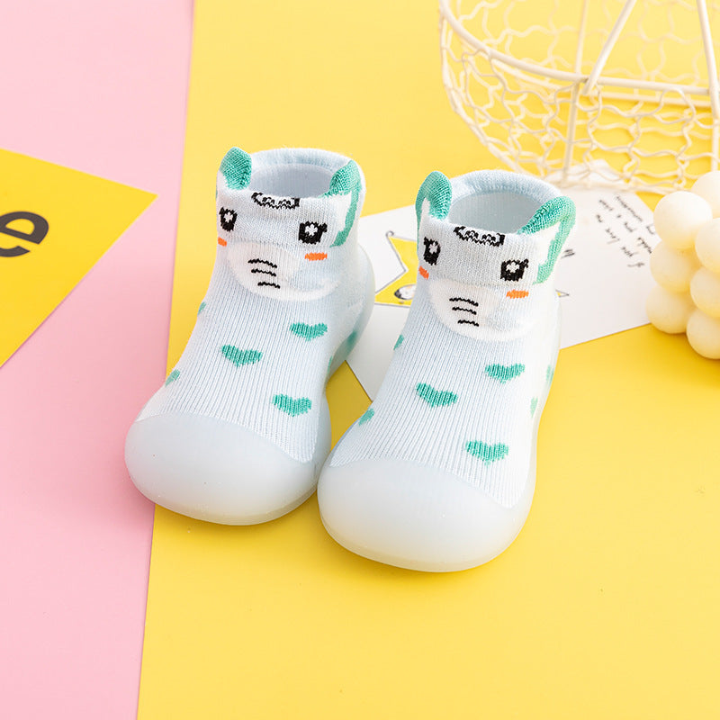 New Children's Socks Baby Toddler Soft-soled Floor Shoes 4