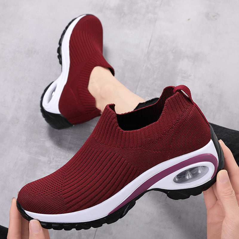 Sneakers Women Air Cushion Mesh Breathable Running Sports Shoes 7