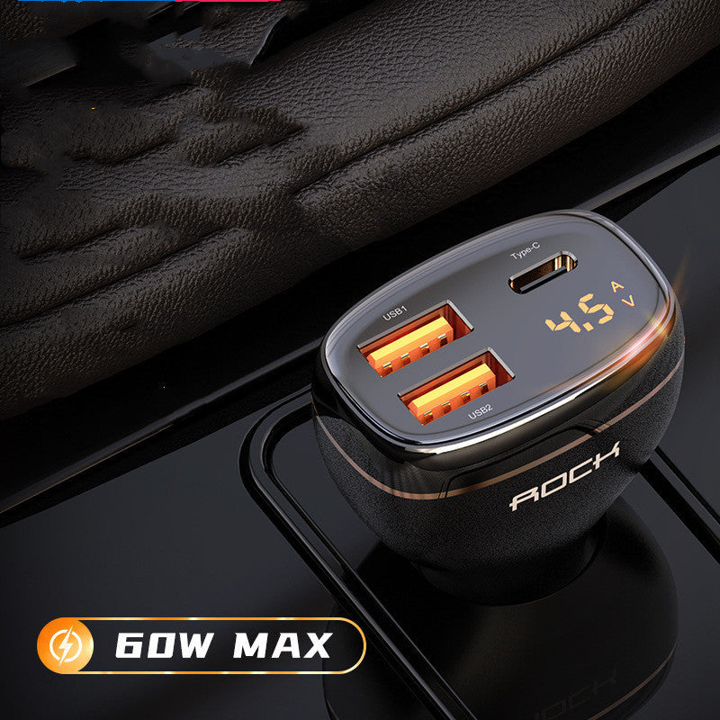Three-to-three Fast Charging Car Charger Car Charger 6
