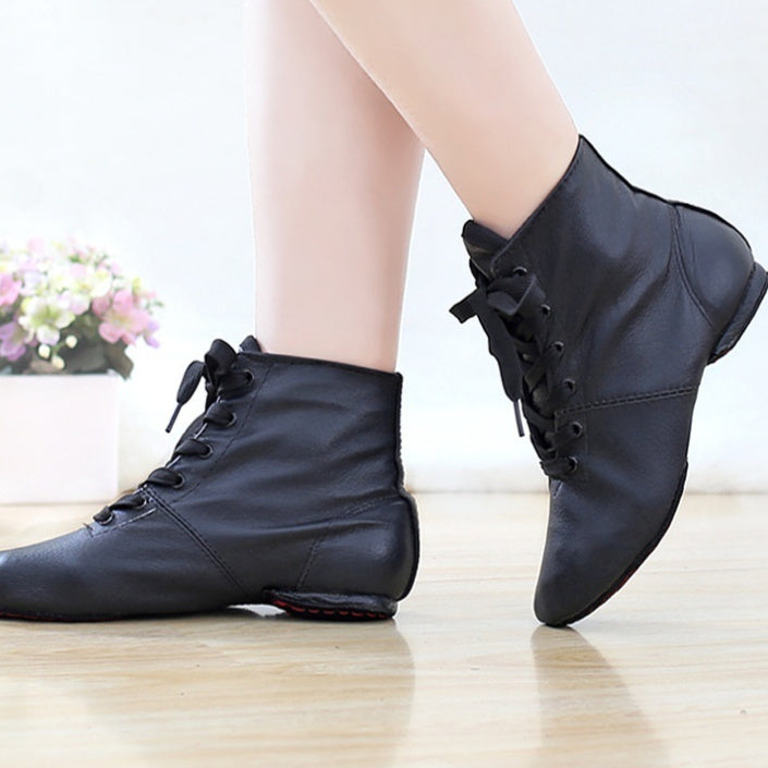 Genuine Leather Ballet Shoes Soft Bottom Practice Modern Dance 1