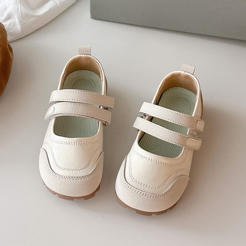 Girls' Leather Shoes With Princess Style Soft Sole Single Shoes And Children's Shoes 4