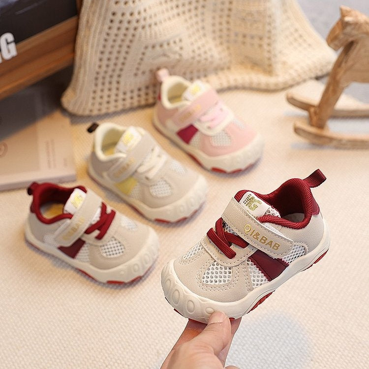 2026 Spring New Baby Walking Shoes, Soft Sole Non-slip Toddler Casual Sports Shoes, Breathable First Walker Shoes For Boys And Girls 1