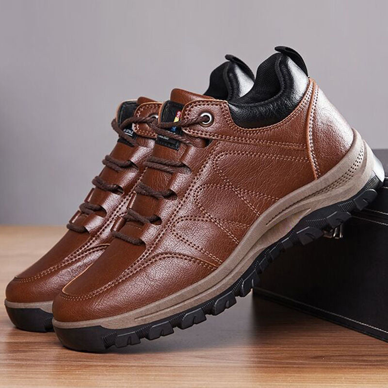 Casual Leather Shoes Simple Travel Outdoor Men's Shoes 3