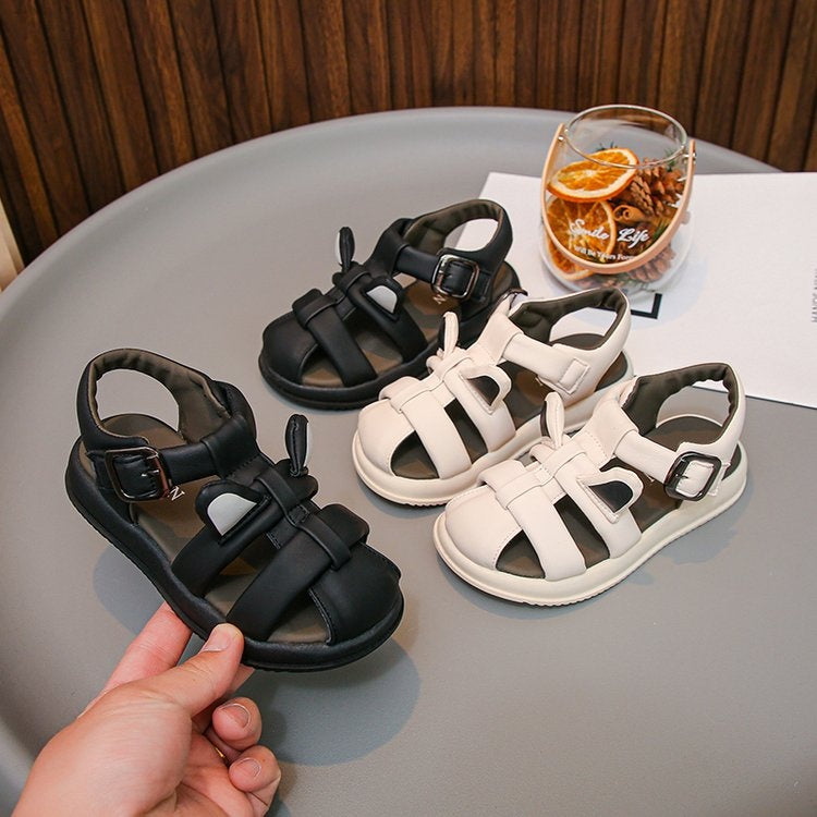 2026 New Summer Korean Style Closed Toe Girls Sandals Fashion Casual Student Shoes Wholesale 1