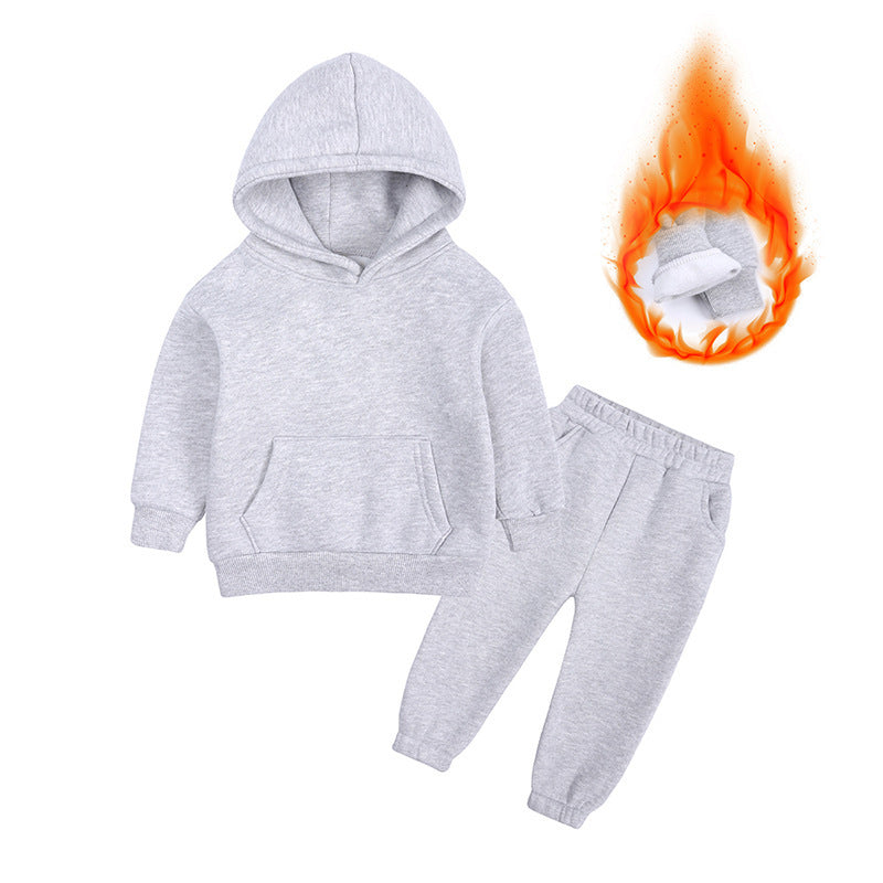Children's New Winter Fleece Sweater Set 3