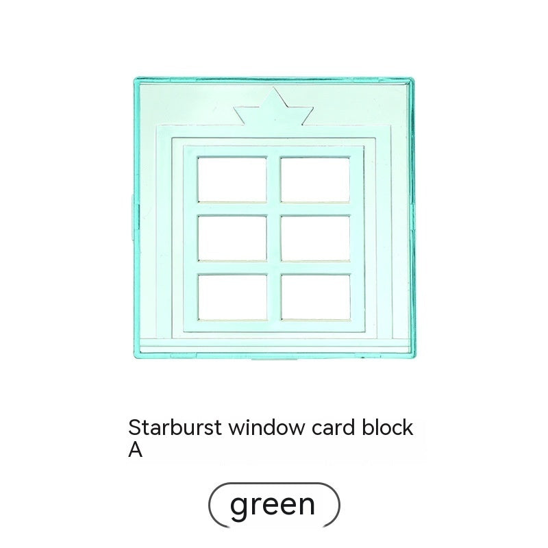 Color Window Asterism Magnetic Building Blocks Assembly 70