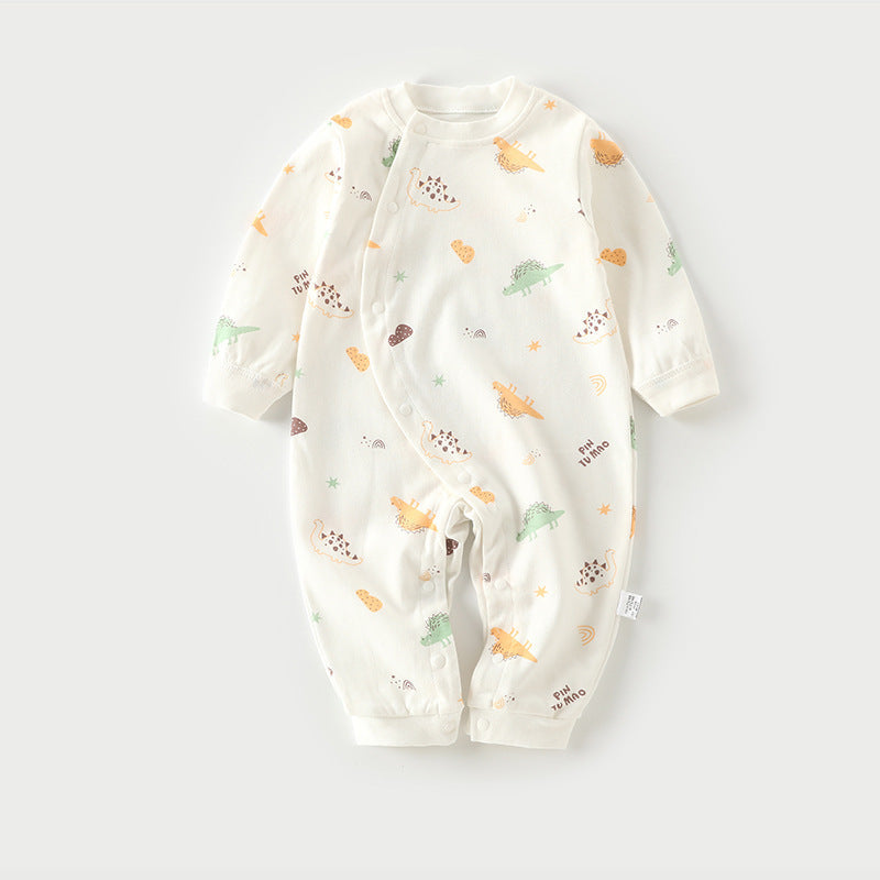 Autumn Thin Baby Pajamas And Baby Onesies 8