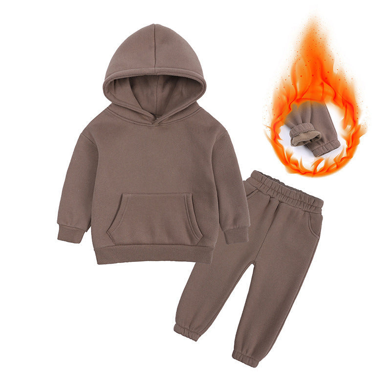 Children's New Winter Fleece Sweater Set 8