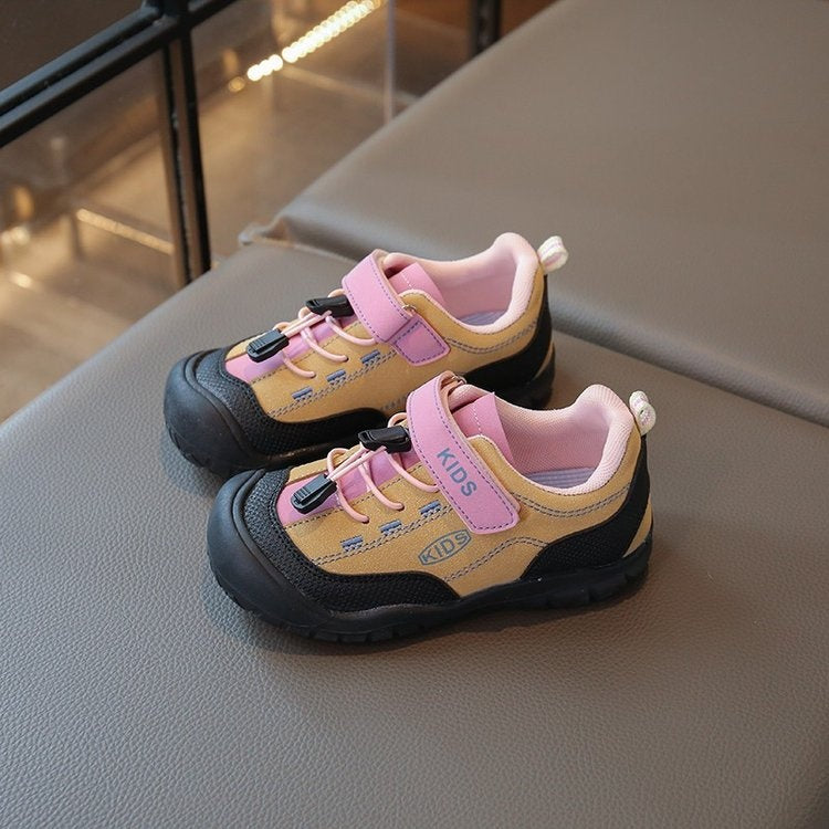2026 New Spring Autumn Kids Sneakers, Boys Girls Running Shoes Hiking Shoes Non-slip Anti-kick Dad Shoes 3