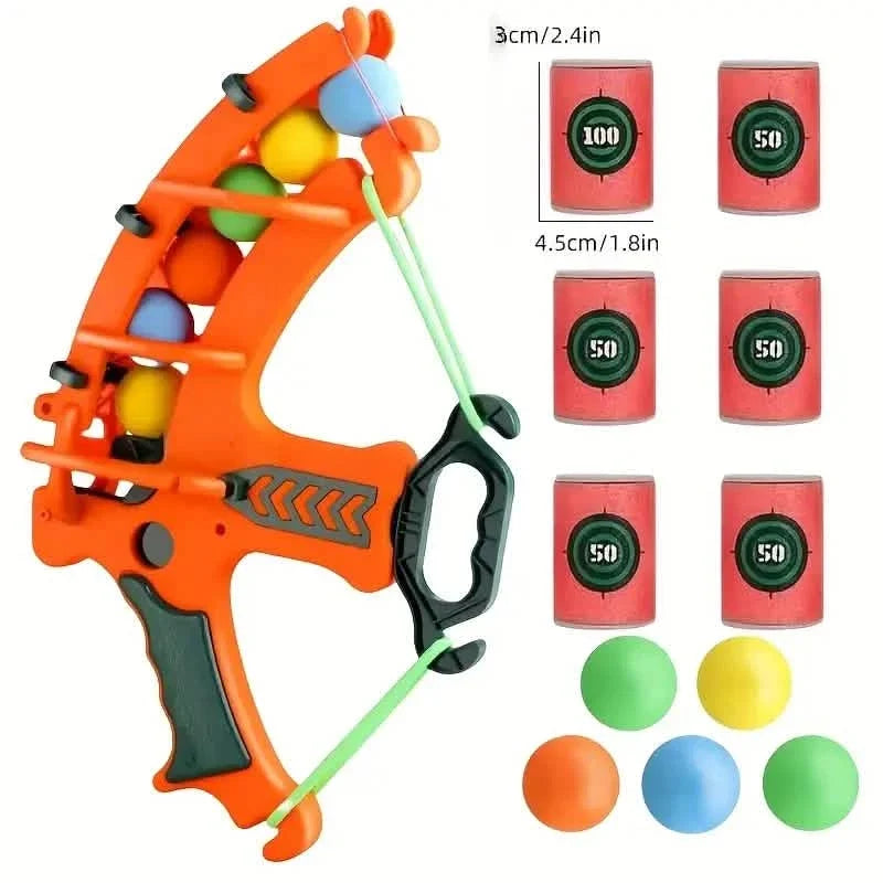 12-Piece Interactive Archery Game Set – Multi-Color 3