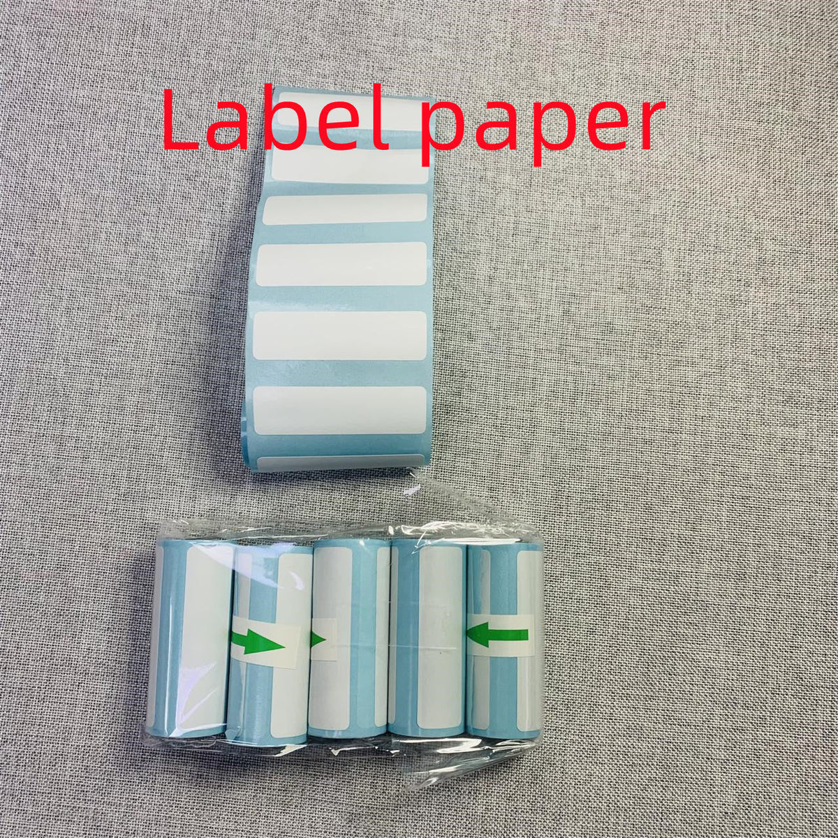 Mini Label Thermal Printer Small Bluetooth Wireless 6