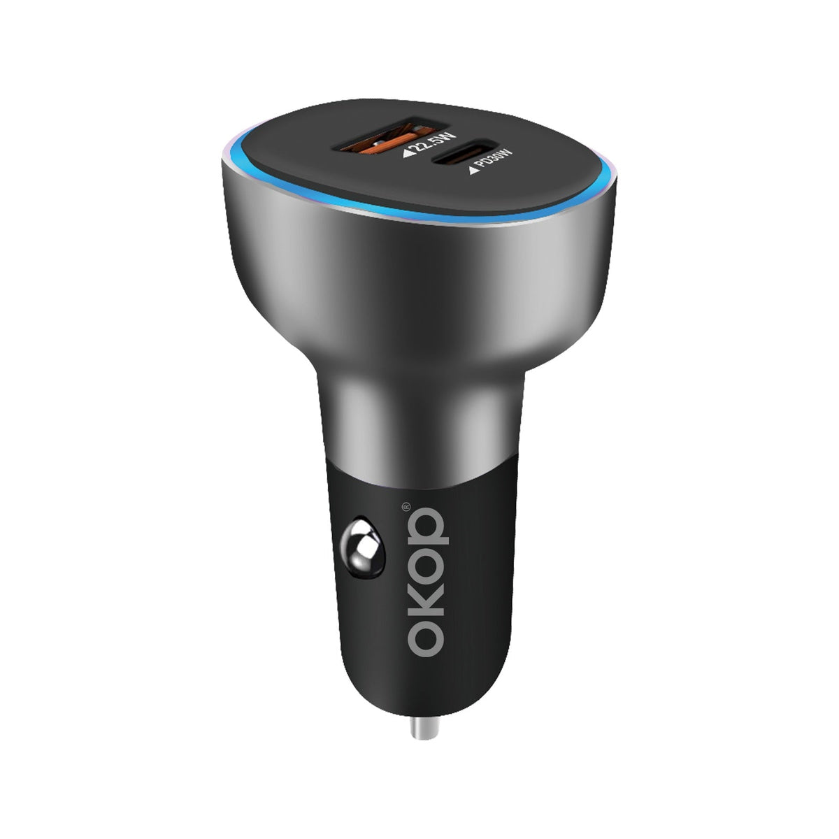 KP-C100 Wholesale Super-Fast Car Chargers MP3 Players Multi-Port USB Type-C In Stock 8