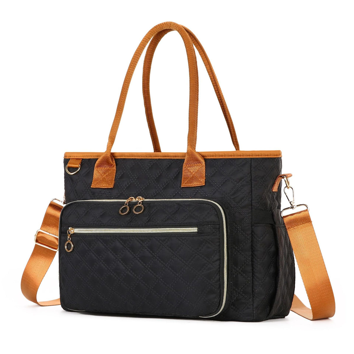 Diaper Bag Baby Outing Backpack Large-Capacity Waterproof Small Square 7