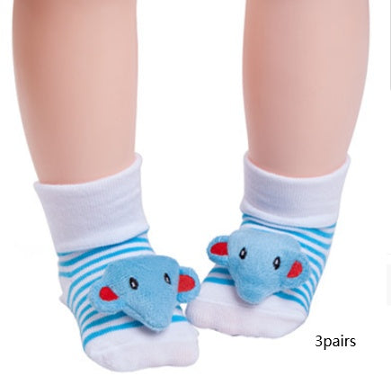 Cute Baby Animal Doll Baby Three-dimensional Socks 20