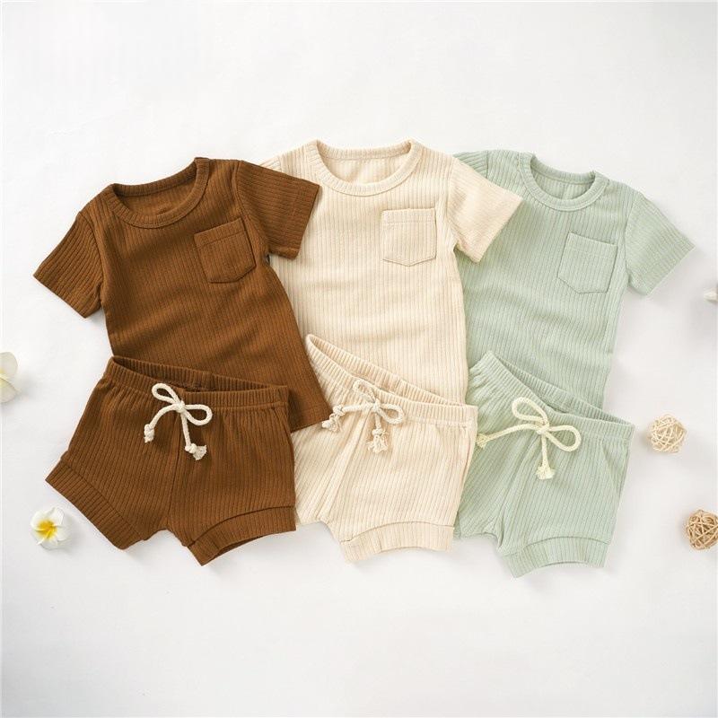 Newborn Short-sleeve And Shorts Set 1