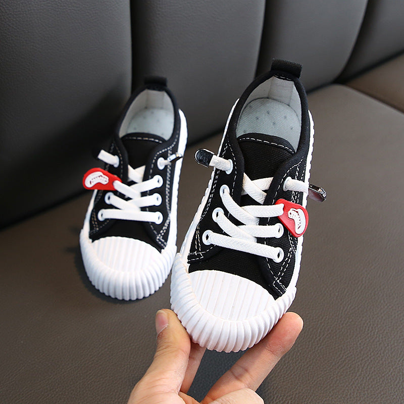 Autumn Korean Style Children's Candy-colored Canvas Shoes 2
