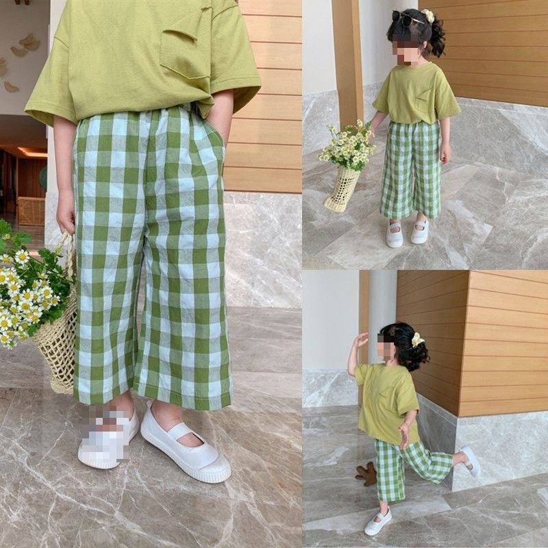 Mosquito Repelling Pants Children Fashionable Casual Pants Baby Girl Fashionable Trousers 4