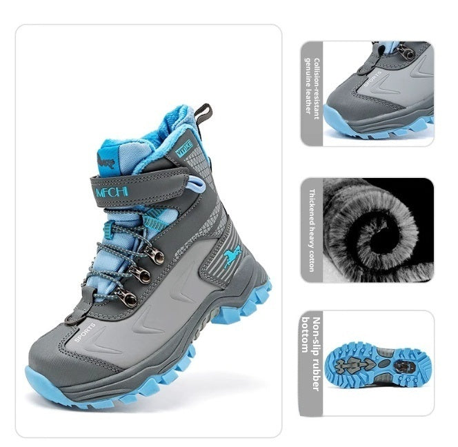 Winter Anti-slip Snow Boots For Older Children 4