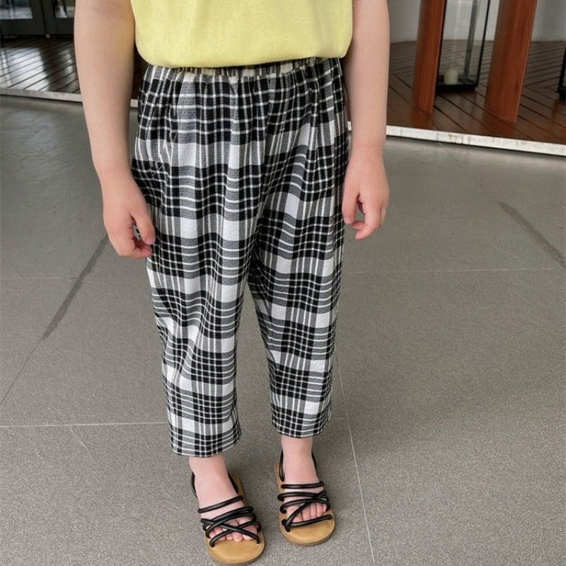 Mosquito Repelling Pants Children Fashionable Casual Pants Baby Girl Fashionable Trousers 11