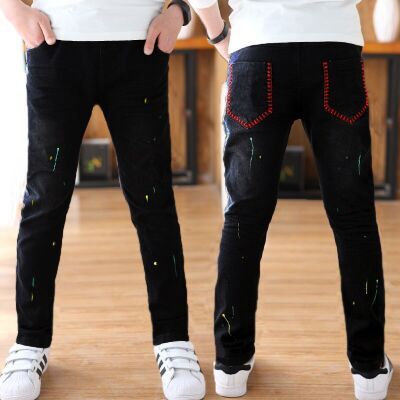 Boys' Denim Trousers Trousers Children's Clothing 10