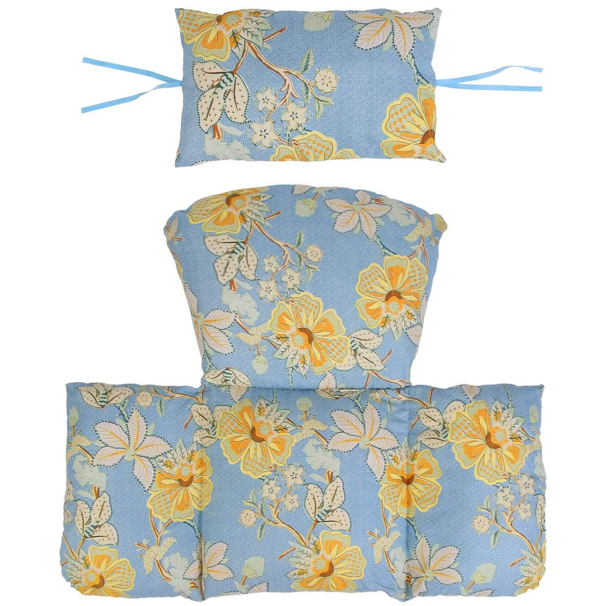 Egg Chair Hanging Basket Seat Soft Cushion with Headrest 8