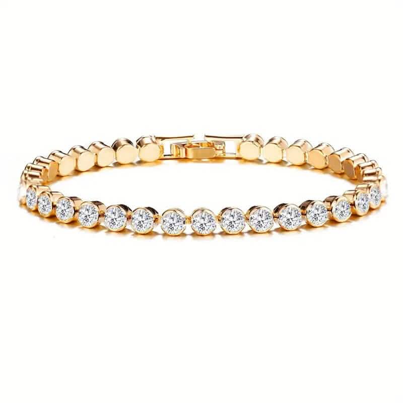Elegant Rhinestone Tennis Bracelet 1