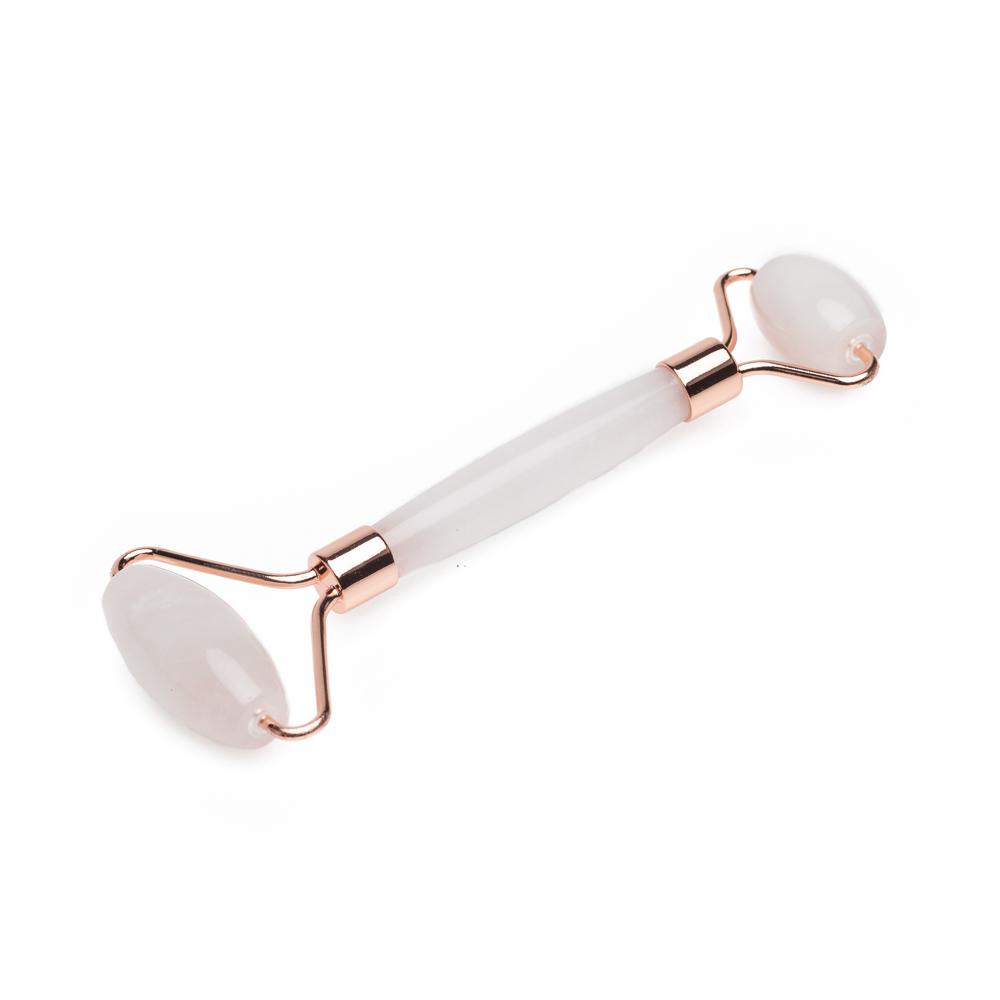 Rose Quartz Facial Roller for Puffiness 6