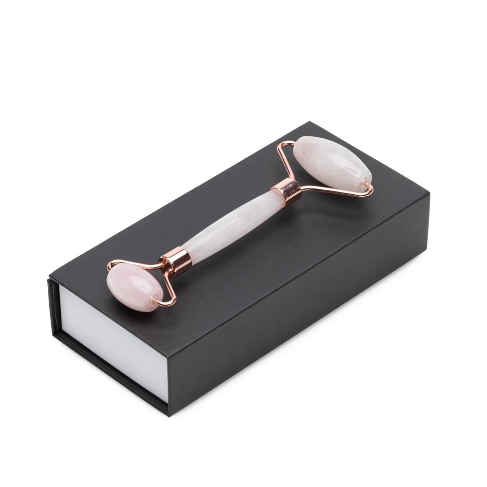 Rose Quartz Facial Roller for Puffiness 3