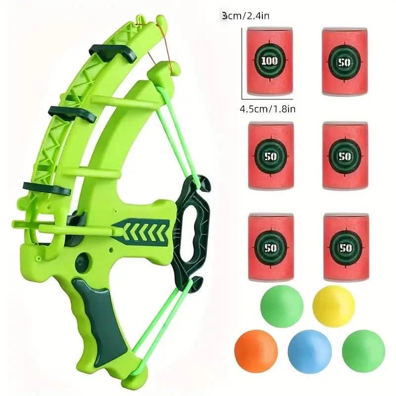 12-Piece Interactive Archery Game Set – Multi-Color 4