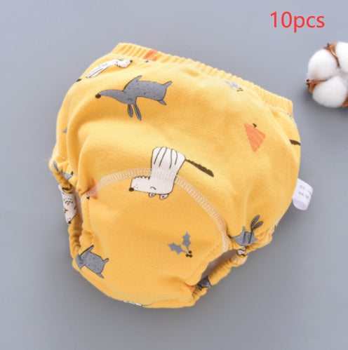 Baby Training Pants Washable 6-layer Gauze Diaper Cover 25