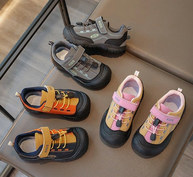 2026 New Spring Autumn Kids Sneakers, Boys Girls Running Shoes Hiking Shoes Non-slip Anti-kick Dad Shoes 1