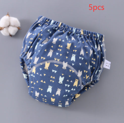 Baby Training Pants Washable 6-layer Gauze Diaper Cover 15