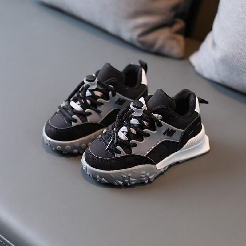 Korean-style Soft-soled Casual Sports Running Shoes For Kids 8