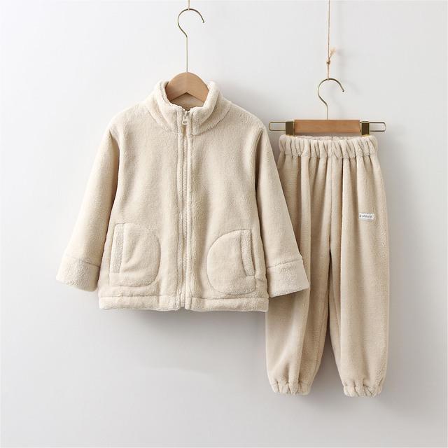 Children Clothes Kids Suit Warm Sweater Girl Fleece Hoodies 4