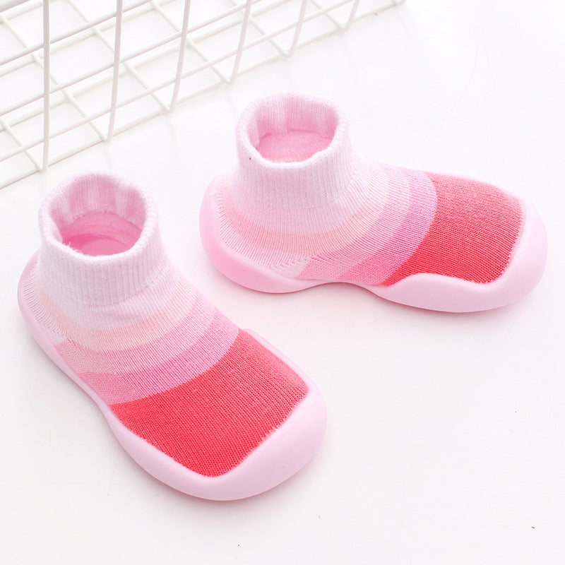 Baby Silicone Non-slip Floor Socks Indoor Toddler Shoes 12