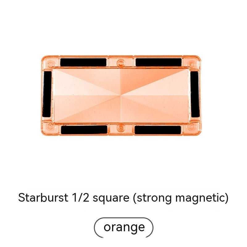 Color Window Asterism Magnetic Building Blocks Assembly 41
