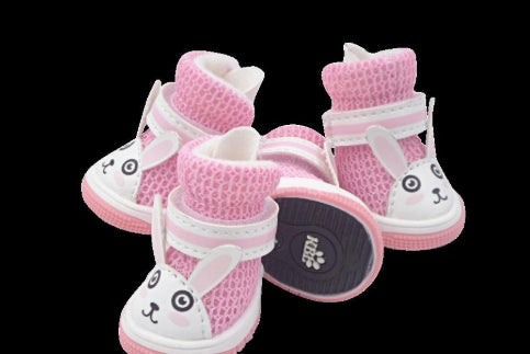 Pet Web Teddy Dog Shoes 5